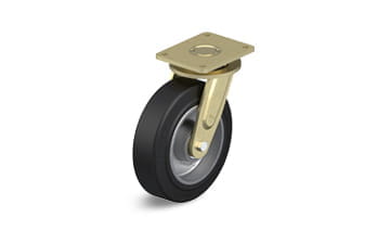 GEV swivel casters with plate