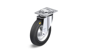 RD swivel casters with plate