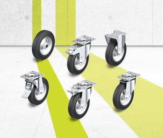 V - wheels and casters series