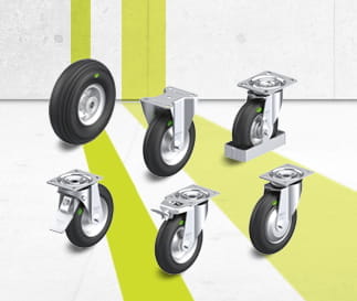 VW – “Blickle Soft” wheel and caster series