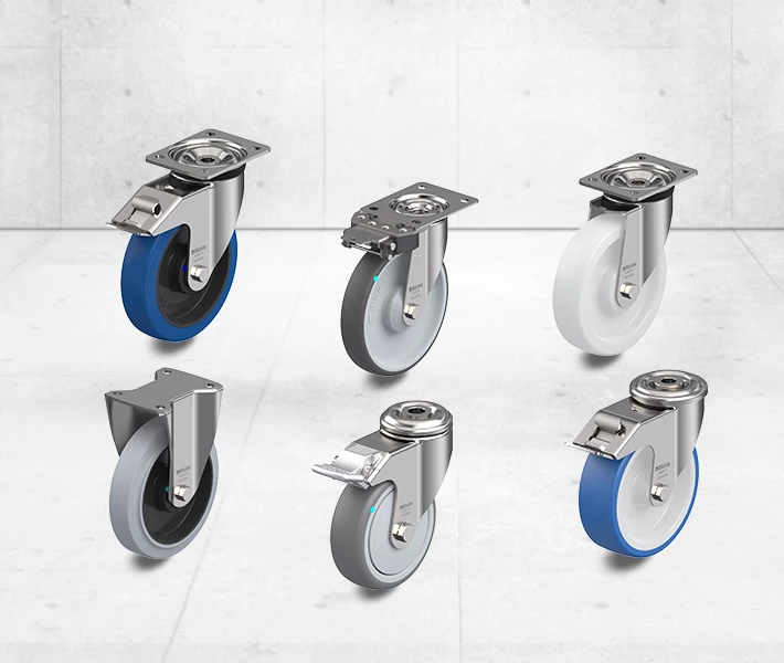 Stainless steel casters